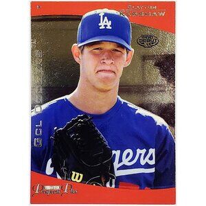 CLAYTON KERSHAW ROOKIE 2006 TRISTAR PROSPECTS PLUS #27, DODGERS CY YOUNG, MVP